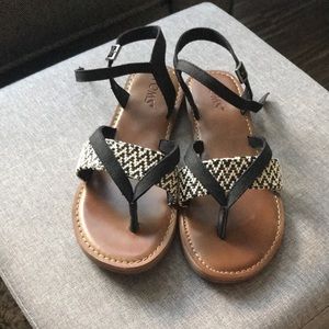 TOMS sandals. Size 7.5. NWOT